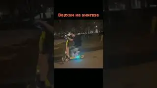 Верхом на унитазе! А это точно безопасно?