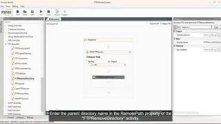AIwozo Activity Tutorial: FTP Remove Directory