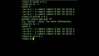 The 'unlink' Command In Linux