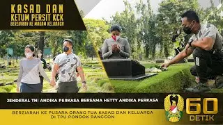 Kasad Bersama Ibu Hetty Andika Perkasa Berziarah ke Pusara Orang Tua Kasad dan Keluarga⁣