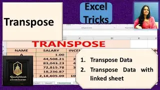 The Simple & Fast Way to Transpose Data in Excel 