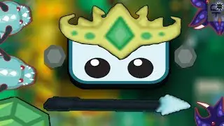 STARVE.IO - Crown Of Life + Dragon Spear + WinterPeasant'sTunic + SuperDivingSuit GamePlay