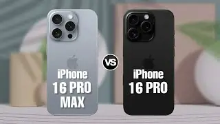 iPhone 16 Pro Max vs iPhone 16 Pro