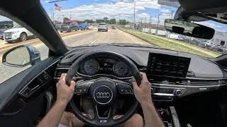 2022 Audi S5 3.0T Sportback Premium - POV Test Drive | 0-60