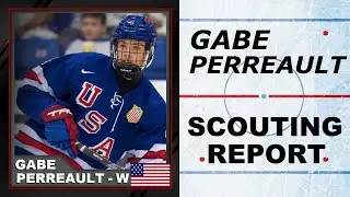 GABE PERREAULT Highlights 2023 NHL Draft Prospect