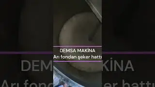 Demsa Makina arı keki-fondan şeker hattı