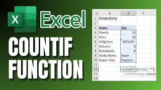 Excel COUNTIFS - The Function You Didn't Know You Needed