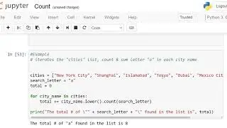 Count Function in Python