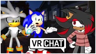 Silver & Sonic Meet Shadina - SHE'S AFTER ME!?! (VR Chat)