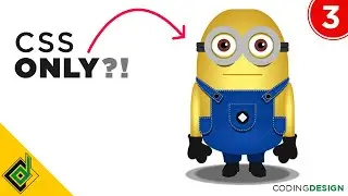 Drawing Minion | CSS Speed Art Animation | EP 03