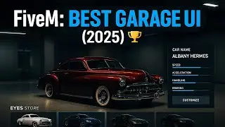 Garage Script | New UI | Free FiveM Garage Script | QBCore & ESX