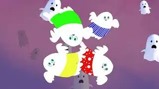 A Ghost Wearing Underwear #2 | Halloween Songs for Kids