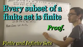 Prove that every subset of a finite set is finite (ILIEKMATHPHYSICS)