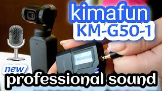 KIMAFUN KM-G50-1 // микрофон для телефона и камеры