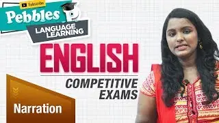 English Competitive Exams | Narration | English Grammar for all Competitive Exams