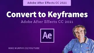 After Effects: How to Convert Expressions to Keyframes