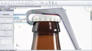 SolidWorks Training: Create a Model Using a Sketch Picture by SolidWize
