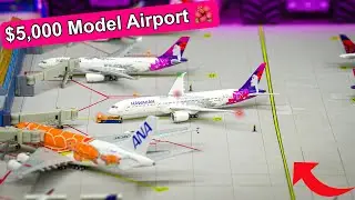 Miniature Replica: Gemini Jets Honolulu Model Airport in 1:400 scale!