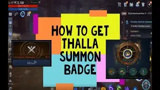 MIR4 Hydrakin 1 How to get Thalla Summon Badge