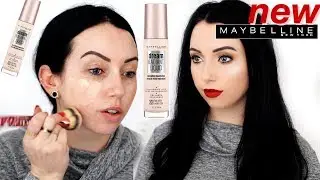 NEW Maybelline Dream Radiant Liquid Hydrating FOUNDATION | First Impression Review & 10 HR WEAR TEST