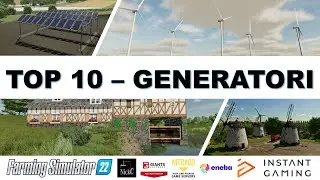 🌟 Serie Top 10 - Migliori Mod di Farming Simulator 22 - GENERATORI