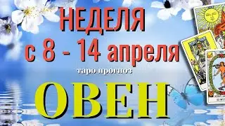 ОВЕН 🌷🌷🌷 НЕДЕЛЯ с 8 - 14 АПРЕЛЯ 2024 года Таро Прогноз ГОРОСКОП Angel Tarot