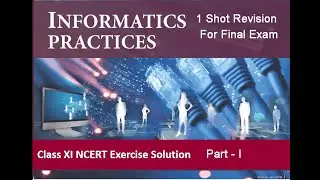Class XI - Informatics Practices     1 SHOT video Revision for Final Exam
