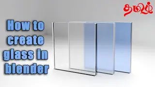 Blender tamil tutorial part 10 - Creating multiple glasses