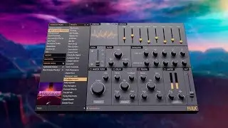 Making a Darksynth composition using new @fl_studio plugin 