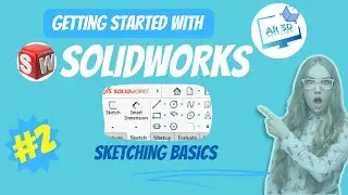Sketching Basics in SolidWorks✏️ | SolidWorks Basics for Beginners Ep.2🚀