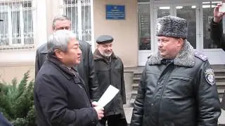 Мэр Запорожья Александр Син нахамил активистам Евромайдана