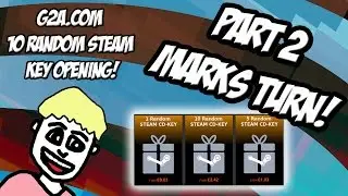 G2A.com 10 Random STEAM CD-KEY Opening!