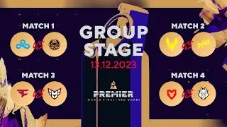 BLAST Premier World Final 2023, Day 1: Cloud9 vs ENCE, Vitality vs NAVI, FaZe vs Heroic, MOUZ vs G2