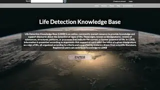 Introduction: The Life Detection Knowledge Base