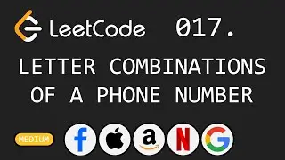 Letter Combinations of a Phone Number - Leetcode 17 - Python