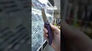 Складной нож Kizer Chili Pepper Satin сталь 154CM, рукоять Purple G10