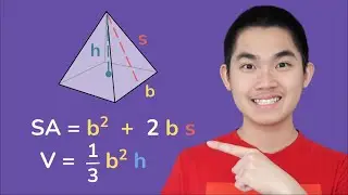 Find the Surface Area and Volume of Pyramids!