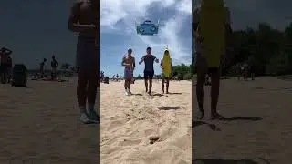 Beach Trickshots are so Satisfying! (Wait for the end)