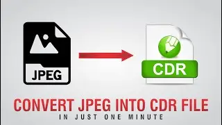 How to convert JPEG into CDR (CorelDraw) File | Graphics Inn | Tips & Tricks