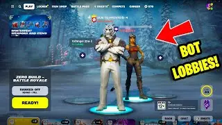 How To Get Bot Lobbies in Fortnite Chapter 5 Season 1 (Fortnite Bot Lobby Tutorial)
