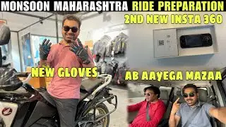 Monsoon Maharashtra Ride Ki Full Preparation Start Ho Gyi | Bought New Gears | Group Ride
