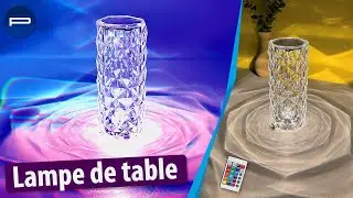 La plus belle des lumières, la lampe de chevet cristalline ! [PEARLTV.FR]