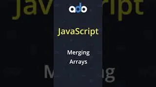 How to Merge Arrays in JavaScript in 30 seconds #shorts