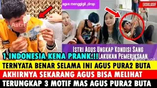 Ternyata Benar ! Mas Agus Pura2 Buta, Skrng Sudah Bisa Melihat Terungkap Motif Pura2 Buta, Teh Novi