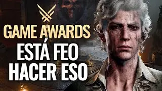 BALDUR'S GATE 3 GANADOR GOTY 2023 MEJOR JUEGO AÑO & POLÉMICA (GAME AWARDS)