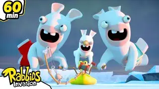 A very Rabbid Christmas | RABBIDS INVASION | 1H Winter compilation | Cartoon for Kids