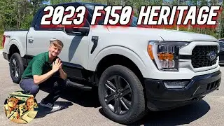 NEW 2023 FORD F150 HERITAGE EDITION: America’s Truck 75 Years Strong- Walkaround, Startup & Interior
