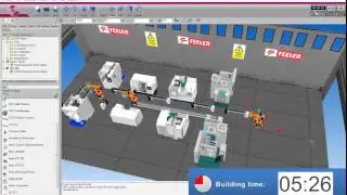 Create simulation layout in 8 minutes with the Visual Components library