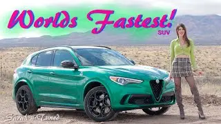 Ferrari Powered Super SUV // 2023 Alfa Romeo Stelvio Quadrifoglio