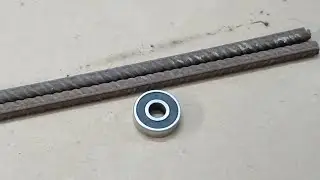 How to use old bearings,how to make lock removel clamp,master technique of welder,